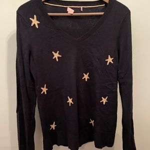 Lilly Pulitzer Sweater- navy/medium